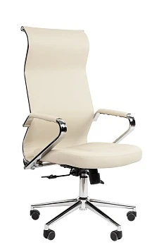 Офисное кресло Chairman 702 (экокожа бежевая)