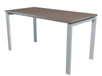 Стол офисный NT 140x70 темный орех/серый