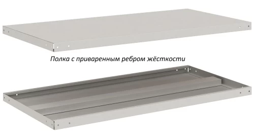 Стеллаж металлический Титан МС-750 2500x700x800/3
